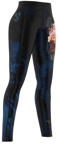 SMMASH Sport Leggings Damen Sportleggings Lang Push Up Blickdicht Elastisch Figurformend Sporthose Yogahose