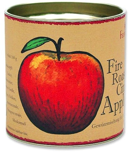 Feuer & Glas® Apfelsaft-Gewürz , 6 x 180g - Fire Roasted Cinnamon Apple Spices Gewürzpulver