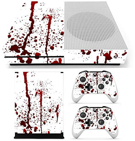 C-FUNN Aufkleber für Xbox One S Spielkonsole und 2 Controller