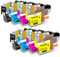 Supply Guy 8 XL Druckerpatronen kompatibel mit Brother LC3213 passend für DCP-J572dw DCP-J770 DCP-J772dnw DCP-J772dw DCP-J774dw MFC-J490 MFC-J491dw MFC-J497dw MFC-J890dw MFC-J890 MFC-J895dw