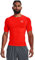 Under Armour Funktionsshirt, schnelltrocknendes T-Shirt mit Kompressionspassform Ua Hg Armour Comp Ss Red / White M