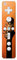 DeinDesign Skin kompatibel mit Nintendo Wii Controller Folie Sticker Musik Gitarre