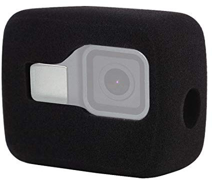 Fututech Coupe-Vent Boîtier de Pare-Brise en Mousse pour GoPro HERO8 Black Eponge Etui Housse Couvercle de Protection Anti-Rayures Anti Poussière Accessoires de Caméra d'action