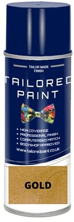 Tailored Paint Heat Resistant Brake Caliper Paint For Car & Motorcycle (Matt Finish, Gold)