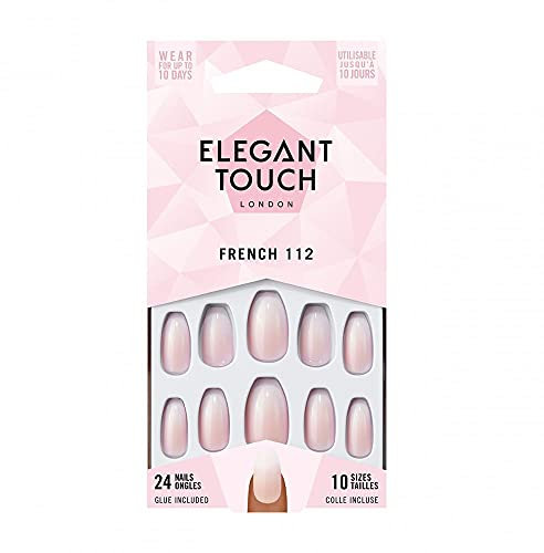 Elegant Touch Nails French 112, 24 Piece Assortment