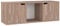 vidaXL TV Schrank Lowboard TV Möbel Tisch Board Sideboard Fernsehtisch Fernsehschrank HiFi-Schrank Graue Sonoma-Eiche 88,5x27,5x30,5cm Holzwerkstoff