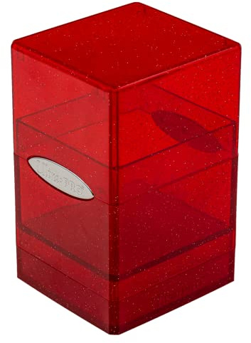 Satin Tower - Glitter Red
