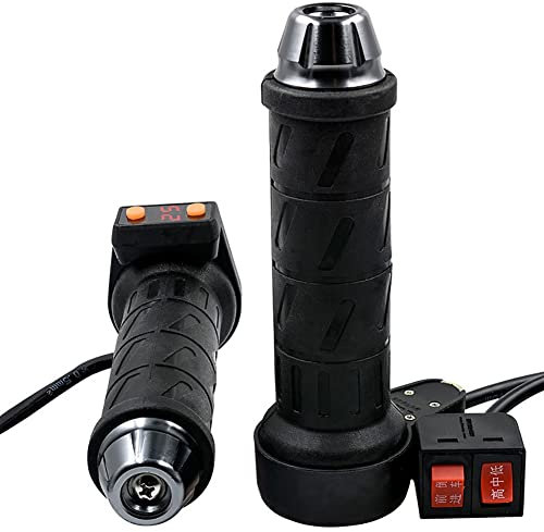 LEIDIMUS Erhitzte ATV -Handgriffe, Schnellheizung 7/8 22 Mm Motorrad -Lenker -Griffheizung Stützen Sie Konstante Temperaturen Und Stromeinsparungen Intelligent, Wasserdicht Und Staubdest