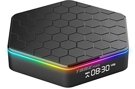 Android TV Box 11.0, 4GB RAM 64GB ROM H618 Quad-Core 64Bits, 1000M LAN Dual-Wifi 2.4G/5G Android Box with 6K/AV1/3D/USB 3.0/BT 4.2 Set Top Box,4GB+32GB