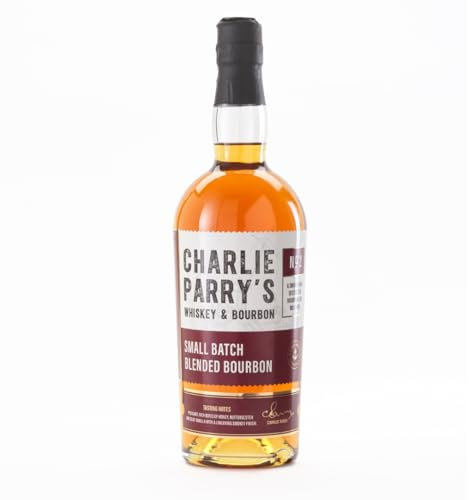Charlie Parry’s Blended Premium Bourbon, Whiskey Bourbon Hand Made in Wales, 70cl (40% ABV Alcohol)