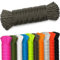 AMZoutdoor® 5,10 o 15m Filo Paracord 550 riflettente da 4mm | Filo Paracord Riflettente 7 Fili Interni | Equipaggiamento Outdoor (marrone grigiastro riflettente, 10 metri)