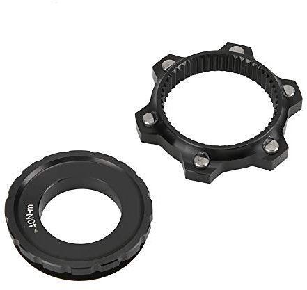 Yosoo Health Gear Mountainbike-Center-Lock-Adapter, Centerlock-auf-6-Loch-Adapter, Scheibenbremsrotor-Adapter, Fahrradzubehör