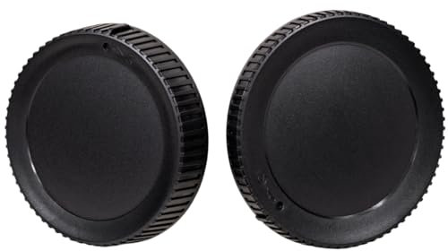 Camera Body Dust Cap Cover for Nikon Z Lens Mount Camera Body Nikon Zf Z30 Z9 Z8 Z fc Z7 II Z7 Z6 II Z6 Z5 Z50 and Rear Lens Cap for Nikon Z Mount Lenses
