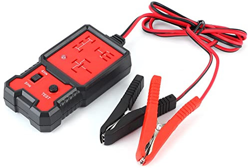 Tester relè per Auto 12V, Display LED a 4 Pin 5 Pin Strumenti Diagnostici Portatili Accessorio per Riparazione Auto
