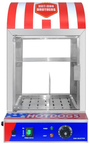 Countertop Food Warmer,Hot Dog Food Warmer Display Cabinet,Adjustable Temperature, Anti-dry Function, for Buffet Restaurant,convenience Store