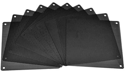 Artibetter 1tasche Pc Kühler Lüfter Staubschutzabdeckung PVC Mesh Filters Dicke Schwarz Schützt Vor Und Schmutz Verlängert Die Von Lüftern
