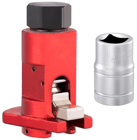 Spurtar Federbein Spreizer 5.0-10.5 mm Achsschenkel Spreizer mit 1/2 Antriebsnuss 17 mm Außensechskant Gelten Ausbau Federbein Passend für VW Audi BMW Mini und mehr