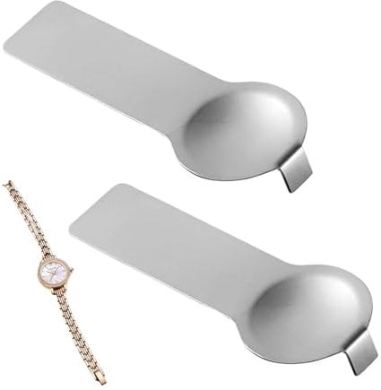 2 Pcs Italian Bracelet Link Tools,Charm Tool Stainless Steel,5mm Bracelet Opening Tool,Italian Charm Tool Thumb Style,Jewelry Bracelet Charm Bracelet Starter for Adding and Removing Charm