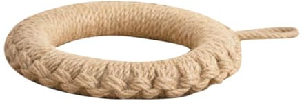 Zerodeko Tappetino Da Cucina Antiscivolo Naturale Sottopentola Multiuso Per Tavolo Design Artigianale Per Decorazione Della Tavola ø Facile Da Pulire e Riporre