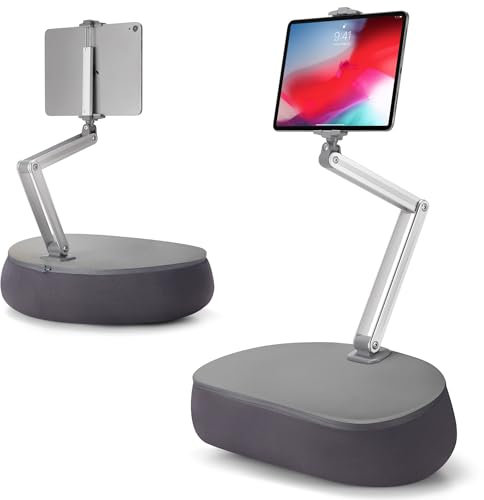 InnoGear Tablet Pillow Stand for Lap, 360° Adjustable Hands-Free Holder Mount for Bed Sofa Reading Compatible with 6 - 13 iPad Kindle iPhone E-Reader