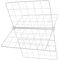 LABRIMP 1Juego Separador de Ajustable para Congelador Divisores de Hierro para Organizar Cocina Compatible con Congeladores y Instalación Rápida