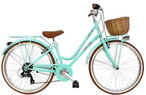 Dolce Vita By Canellini Cityrad Vintage Retro Citybike CTB Cappuccino 26 Zoll (Tiffany)