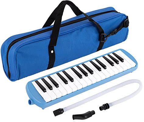 Classic Cantabile 32 Tasten Melodica mit Tasche (inkl. Anblasschlauch und Mundstücke)