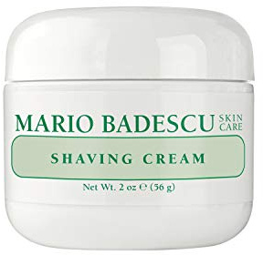 Mario Badescu Shaving Cream for Women and Men - Classic, Unisex Non-Foaming Shave Cream Formula Infused with Lavender Oil and Vitamin E - Helps Prep, Protect and Moisturize for a Closer Shave, 2 Oz