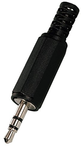 Monacor pg-203p 3,5 mm Plug Schwarz Aderverbinder – Verbinder Fäden (schwarz)