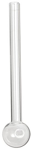 altrado Headshop A Clear Ölpfeife – Extra Long Length 155 mm Diameter 10 mm