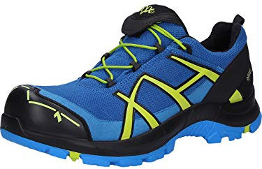 Haix Black Eagle Safety 40 low blue/citrus S3 Sicherheitsschuhe UK 8.0 / EU 42 blue/citrus