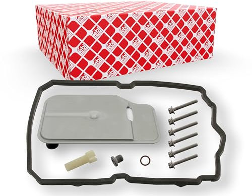 febi bilstein 100250 set filtro olio cambio per trasmissione automatica, con guarnizione coppa olio e tubo di tracimazione, 1 unità