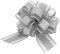 Oblique Unique® Geschenk Schleife mit Geschenkband Matt für Geschenke Tüten Zuckertüten zum Basteln Dekorieren Verzieren - Farbe wählbar (Grau)