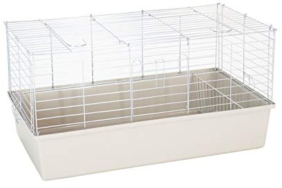 Heimtiercenter 0,80 m Hasenkäfig Nagerkäfig Kaninchenkäfig Käfig Stall Meerschweinchen grau