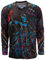 JPOJPO Herren Radtrikot MTB T-Shirt Langarm Mountainbike Motorrad Fahrrad Kleidung Anti-UV, Schwarz, L