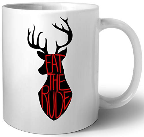 Luxogo Eat The Rude Keramik Tassen Mug