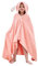 Hilmocho Kinder Badetuch mit Kapuze Junge Mädchen Kapuzendecke Poncho Weich Warm Korallenvlies Baby Schwimmen Handtuch, 140x70CM