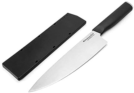 KitchenAid Cuchillo de chef clásico, 20,3 cm, negro