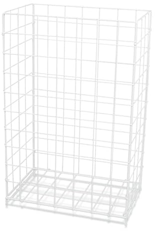 Nolle Profi Brush 739000 Pulverbeschichtet Drahtkorb, Weißer Draht, Groß, 41cm Länge, 26cm Breite, 63cm Höhe