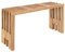 House Nordic Bank Benidorm Teak Holz 90 cm Holzbank Gartenbank Sitzbank