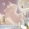 YXTSmurals Rose Nuage Lune Papier Peint Intissé Tapisserie Murales Panoramique 3D Personnalisé Photo Mur Papier Peint Murale Chambre Salon Papier Peint Art Autocollant Murale