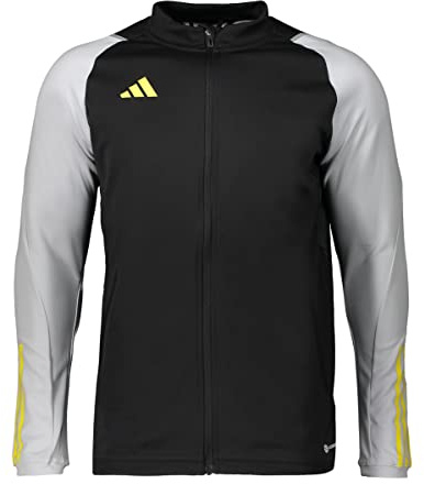ADIDAS HU1313 TIRO23 C TR JKY Jacket Unisex black/team light grey/impact yellow Size 1112