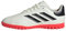 adidas Copa Pure II Club Turf Boots, Scarpe da Calcio Unisex-Bambini, Ivory/Core Black/Solar Red, 37 1/3 EU