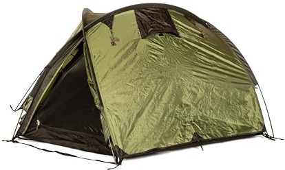 Snugpak The Bunker WGTE Kuppelzelt für 3 Personen – wasserdichtes Zelt mit Fly-First Pitch, Aluminiumstangen, schwer entflammbares Material – leichtes Mehrzweckzelt mit Innentaschen – mit Reparaturset