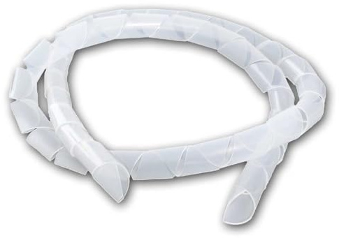 world-trading-net - Spiralschlauch, Bündel-Durchmesser 4 bis 50mm, Länge 10m, individuell anpassbar, kürzbar, zum Führen & Schützen von Kabeln