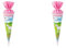 goldbuch 93076 Geschwisterschultüte mit Pferdeweide Motiv, Zuckertüte 35 cm, Schultüte aus Lackkarton, Geschenkverpackung für viele Anlässe, Geschwistertüte zur Einschulung (Packung mit 2)
