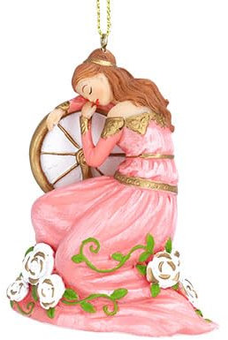 Gisela Graham Sleeping Beauty Christmas Decoration