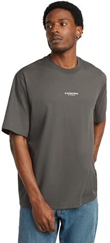G-Star Herren Center Chest Boxy T-Shirt, Grau (gs Grey D24780-C336-1260), L