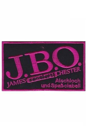 Jbo James Blast Orchester Fun Metal Band Purpl Aufnäher Besticktes Patch zum Aufbügeln Applique