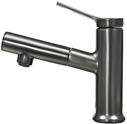 Rubinetto con scaldabagno Quooker, rubinetto retrattile con indicatore di temperatura LED, lunghezza 60 cm, per cucina e bagno, con 1 maniglia, interfaccia G1/2